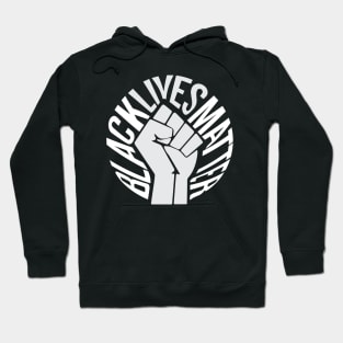 Black Lives Matter Fist Hoodie